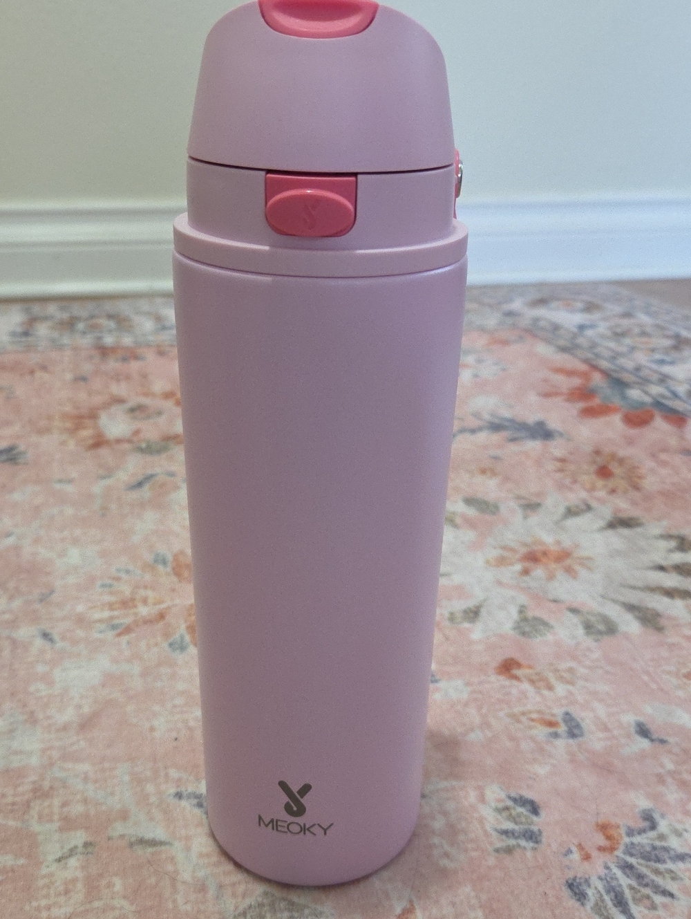 NWOT MEOKY Pink Stainless Steel Travel Bottle